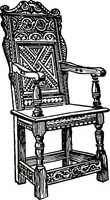 Picture 215 of 375 from The book of decorative furniture, its form, colour, & history (1911), leaf 293