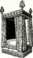 An illustration from The book of decorative furniture, its form, colour, & history (1911)