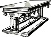 An illustration from The book of decorative furniture, its form, colour, & history (1911)