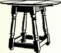 An illustration from The book of decorative furniture, its form, colour, & history (1911)