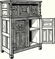 Picture 237 of 375 from The book of decorative furniture, its form, colour, & history (1911), leaf 307