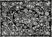 An illustration from The book of decorative furniture, its form, colour, & history (1911)