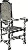 Picture 279 of 375 from The book of decorative furniture, its form, colour, & history (1911), leaf 366