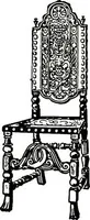 An illustration from The book of decorative furniture, its form, colour, & history (1911)