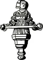 An illustration from The book of decorative furniture, its form, colour, & history (1911)