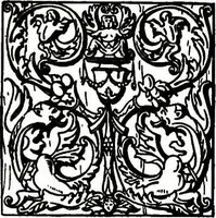 An illustration from The book of decorative furniture, its form, colour, & history (1911)