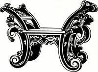 Picture 297 of 375 from The book of decorative furniture, its form, colour, & history (1911), leaf 390
