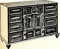 Picture 341 of 375 from The book of decorative furniture, its form, colour, & history (1911), leaf 495
