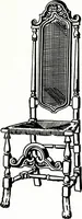 An illustration from The book of decorative furniture, its form, colour, & history (1911)
