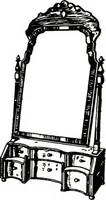 An illustration from The book of decorative furniture, its form, colour, & history (1911)
