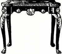 An illustration from The book of decorative furniture, its form, colour, & history (1911)