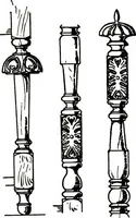 An illustration from The book of decorative furniture, its form, colour, & history (1911)