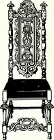 An illustration from The book of decorative furniture, its form, colour, & history (1911)
