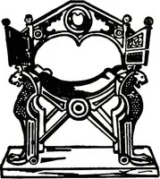 An illustration from The book of decorative furniture, its form, colour, & history (1911)