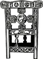 An illustration from The book of decorative furniture, its form, colour, & history (1911)