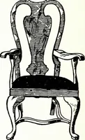 An illustration from The book of decorative furniture, its form, colour, & history (1911)