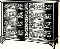 An illustration from The book of decorative furniture, its form, colour, & history (1911)