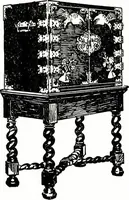 Picture 371 of 375 from The book of decorative furniture, its form, colour, & history (1911), leaf 548