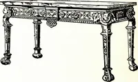 An illustration from The book of decorative furniture, its form, colour, & history (1911)