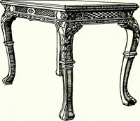 An illustration from The book of decorative furniture, its form, colour, & history (1911)