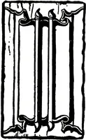 An illustration from The book of decorative furniture, its form, colour, & history (1911)