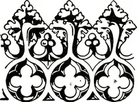 An illustration from The book of decorative furniture, its form, colour, & history (1911)
