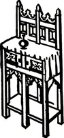 An illustration from The book of decorative furniture, its form, colour, & history (1911)