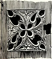 An illustration from The book of decorative furniture, its form, colour, & history (1911)
