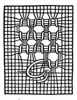 An illustration from Samplers and stitches; a handbook of the embroiderer's art (1921)