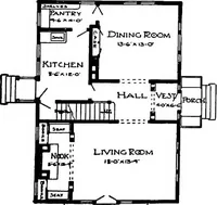 An illustration from Radford's artistic homes; 250 designs ... (1908)