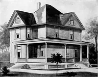 Picture 384 of 689 from Radford's artistic homes; 250 designs ... (1908), leaf 155