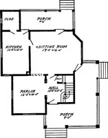 Picture 385 of 689 from Radford's artistic homes; 250 designs ... (1908), leaf 155