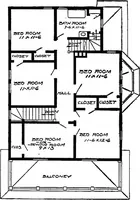 Picture 516 of 689 from Radford's artistic homes; 250 designs ... (1908), leaf 205