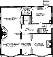 An illustration from Radford's artistic homes; 250 designs ... (1908)