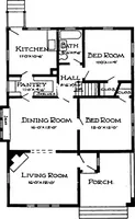 An illustration from Radford's artistic homes; 250 designs ... (1908)