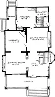 An illustration from Radford's artistic homes; 250 designs ... (1908)
