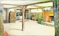 An illustration from Houses and gardens (1906)