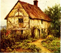 An illustration from The cottage homes of England (1909)