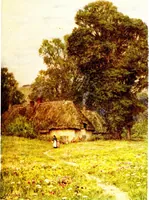 An illustration from The cottage homes of England (1909)