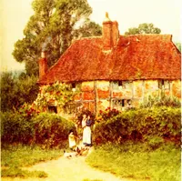 An illustration from The cottage homes of England (1909)