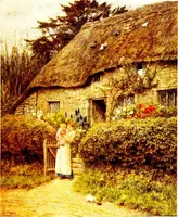 An illustration from The cottage homes of England (1909)