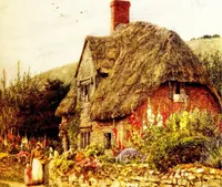 An illustration from The cottage homes of England (1909)