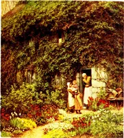 An illustration from The cottage homes of England (1909)