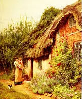 An illustration from The cottage homes of England (1909)