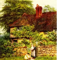 An illustration from The cottage homes of England (1909)