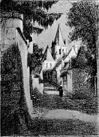 An illustration from Castles and chateaux of old Touraine and the Loire country (1906)