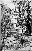 An illustration from Castles and chateaux of old Touraine and the Loire country (1906)