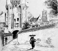 An illustration from Castles and chateaux of old Touraine and the Loire country (1906)