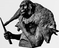 An illustration from Men of the old stone age, their environment, life and art (1918)