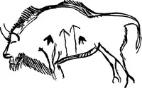 An illustration from Men of the old stone age, their environment, life and art (1918)